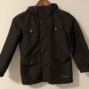 Gap Kids Boys Black Pea Coat Size Small